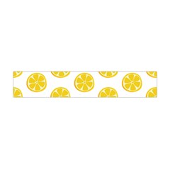 Fruit Food Juicy Organic Yellow Flano Scarf (mini) by Wegoenart