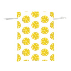 Fruit Food Juicy Organic Yellow Lightweight Drawstring Pouch (m) by Wegoenart