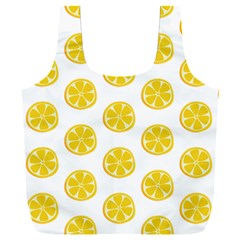 Fruit Food Juicy Organic Yellow Full Print Recycle Bag (xxxl) by Wegoenart