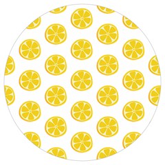 Fruit Food Juicy Organic Yellow Round Trivet by Wegoenart