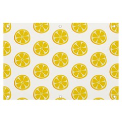 Fruit Food Juicy Organic Yellow Banner And Sign 6  X 4  by Wegoenart