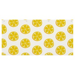 Fruit Food Juicy Organic Yellow Banner And Sign 8  X 4 