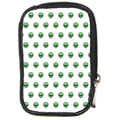 Aliens Ufo Fantasy Pattern Compact Camera Leather Case by Wegoenart