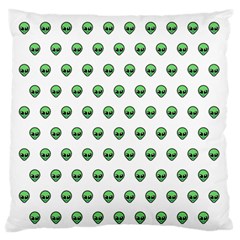 Aliens Ufo Fantasy Pattern Large Flano Cushion Case (one Side) by Wegoenart