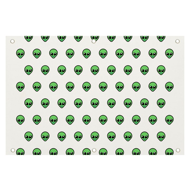 Aliens Ufo Fantasy Pattern Banner and Sign 6  x 4 