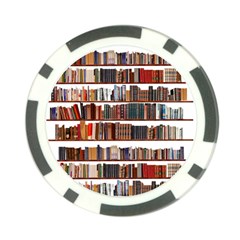 Books Shelves Bookshelves Bookcase 634 Poker Chip Card Guard (10 Pack) by Wegoenart