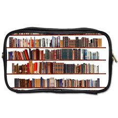 Books Shelves Bookshelves Bookcase 634 Toiletries Bag (one Side) by Wegoenart