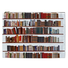 Books Shelves Bookshelves Bookcase 634 Cosmetic Bag (xxl) by Wegoenart