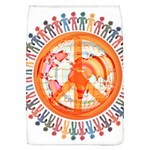 Illustrations People Peacemankindsilhouettes Removable Flap Cover (L) Front