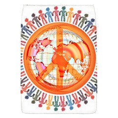 Illustrations People Peacemankindsilhouettes Removable Flap Cover (s) by Wegoenart