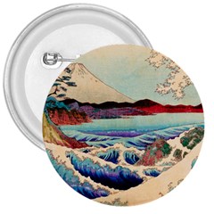 Wave Japanese Mount Fuji 3  Buttons