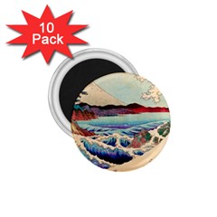 Wave Japanese Mount Fuji 1.75  Magnets (10 pack) 