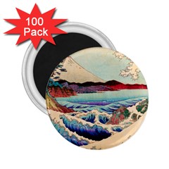 Wave Japanese Mount Fuji 2.25  Magnets (100 pack) 