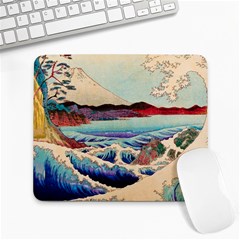 Wave Japanese Mount Fuji Large Mousepads