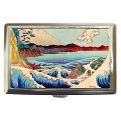 Wave Japanese Mount Fuji Cigarette Money Case