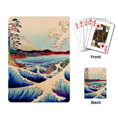 Wave Japanese Mount Fuji Playing Cards Single Design (Rectangle)