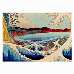 Wave Japanese Mount Fuji Large Glasses Cloth by Wegoenart