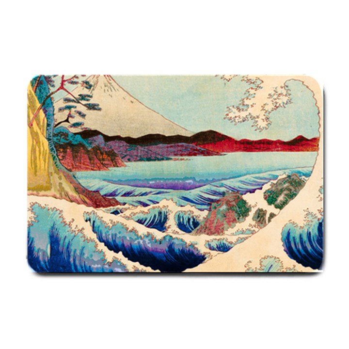 Wave Japanese Mount Fuji Small Doormat 