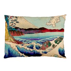 Wave Japanese Mount Fuji Pillow Case