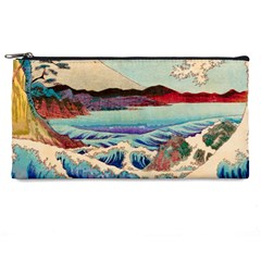 Wave Japanese Mount Fuji Pencil Case