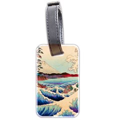 Wave Japanese Mount Fuji Luggage Tag (two sides)