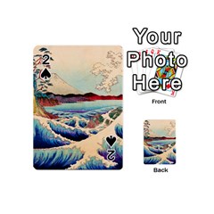 Wave Japanese Mount Fuji Playing Cards 54 Designs (Mini)