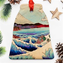 Wave Japanese Mount Fuji Ornament (bell) by Wegoenart