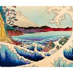 Wave Japanese Mount Fuji Deluxe Canvas 14  x 11  (Stretched) 14  x 11  x 1.5  Stretched Canvas