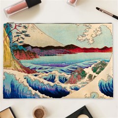 Wave Japanese Mount Fuji Cosmetic Bag (XXL)