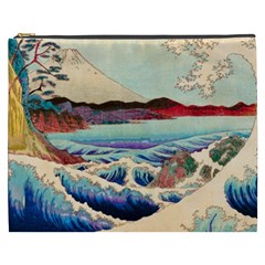 Wave Japanese Mount Fuji Cosmetic Bag (XXXL)