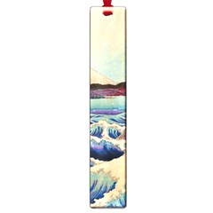 Wave Japanese Mount Fuji Large Book Marks