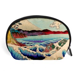 Wave Japanese Mount Fuji Accessory Pouch (Large)