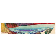 Wave Japanese Mount Fuji Small Flano Scarf