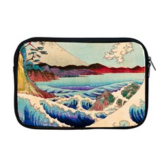 Wave Japanese Mount Fuji Apple MacBook Pro 17  Zipper Case