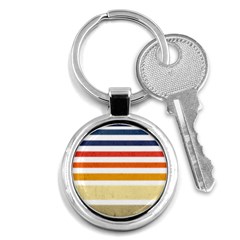 Illustration Retro Sun Sunset Vintage Graphic Key Chain (round) by Wegoenart