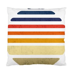 Illustration Retro Sun Sunset Vintage Graphic Standard Cushion Case (one Side) by Wegoenart