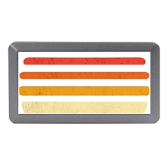 Illustration Retro Sun Sunset Vintage Graphic Memory Card Reader (mini) by Wegoenart