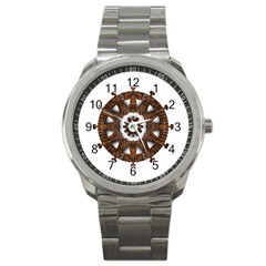 Gear Clockwork Decorative Fancy Sport Metal Watch by Wegoenart