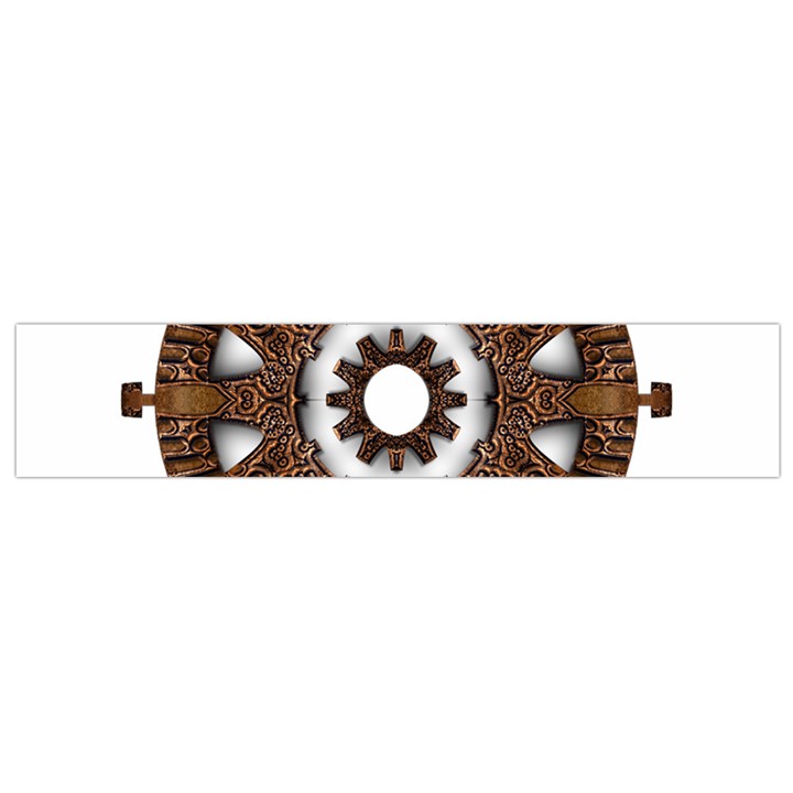 Gear Clockwork Decorative Fancy Small Flano Scarf