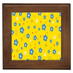  Flowers Spring Framed Tile by artworkshop