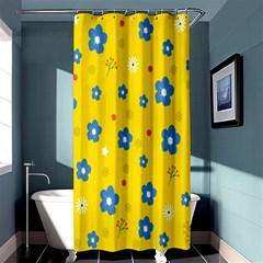  Flowers Spring Shower Curtain 36  X 72  (stall)  by artworkshop