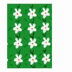 Flowers Art Pattern Floral Small Garden Flag (two Sides) by artworkshop