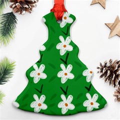 Flowers Art Pattern Floral Ornament (christmas Tree)  by artworkshop