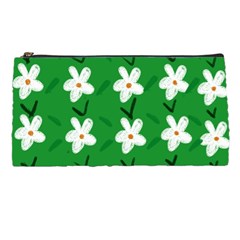 Flowers Art Pattern Floral Pencil Case by artworkshop