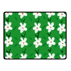 Flowers Art Pattern Floral Double Sided Fleece Blanket (small)  by artworkshop