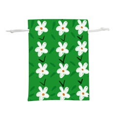 Flowers Art Pattern Floral Lightweight Drawstring Pouch (m)