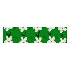 Flowers Art Pattern Floral Banner And Sign 4  X 1  by artworkshop