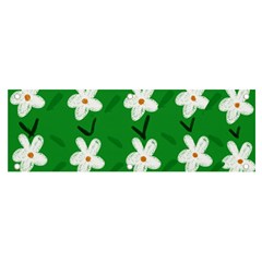 Flowers Art Pattern Floral Banner And Sign 6  X 2  by artworkshop