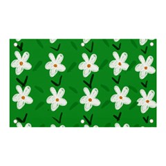 Flowers Art Pattern Floral Banner And Sign 5  X 3  by artworkshop