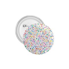 Flowery Floral Abstract Decorative Ornamental 1 75  Buttons by artworkshop